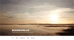 Desktop Screenshot of bensmann.no